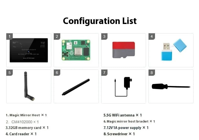 13.3-inch integrated computer voice assistant CM4 main control touch display with ABS casing
