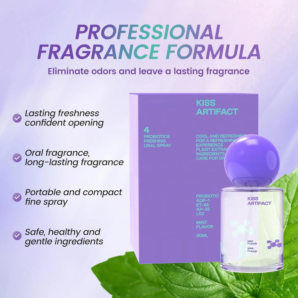 20ml portable probiotic oral spray bottle for household oral hydration care