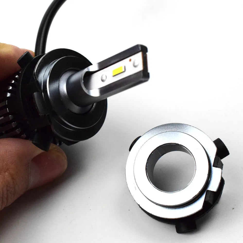 ABS plastic car LED headlight bulb holder for Nissan, Kia and Hyundai vehicles