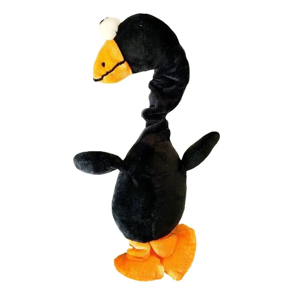 Screaming chicken sound dog chew toy in bite-resistant rubber, available in three colours.