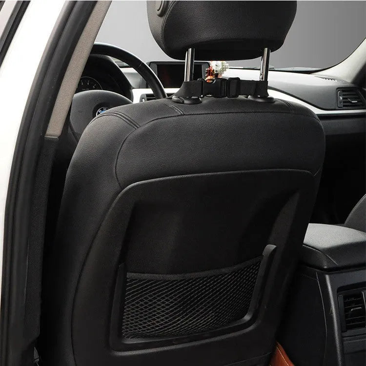 Memory cotton car cushion in solid colour on car seat for back support
