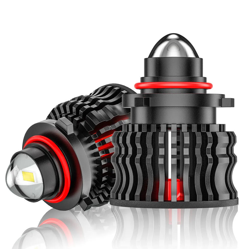 60W LED fog lamp with laser lens aluminium housing fits 9005 HB3 9006 HB4 H8 H11 sockets white yellow blue light