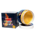 120g hair styling clay available in nine colours including white, blue, green, purple, and granny grey