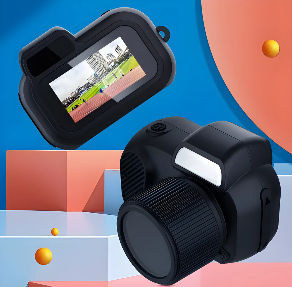 Black Y3000 HD sports camera with 0.96-inch display screen compact size for outdoor recording