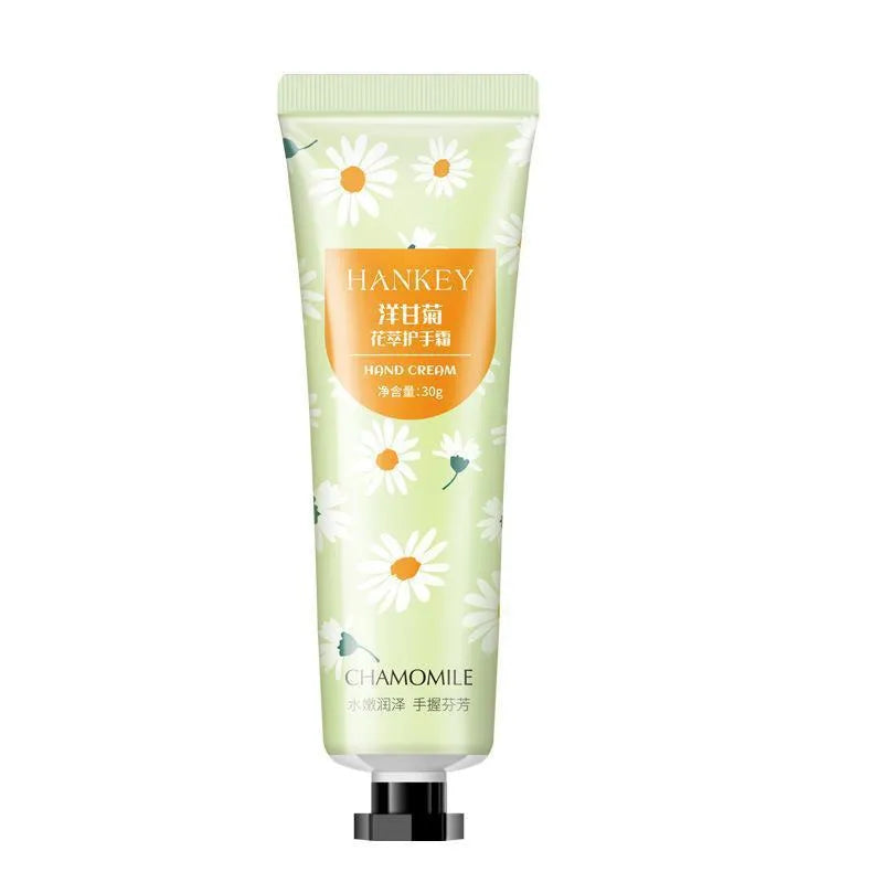 30g tube of fruit-scented hand cream for moisturising dry hands