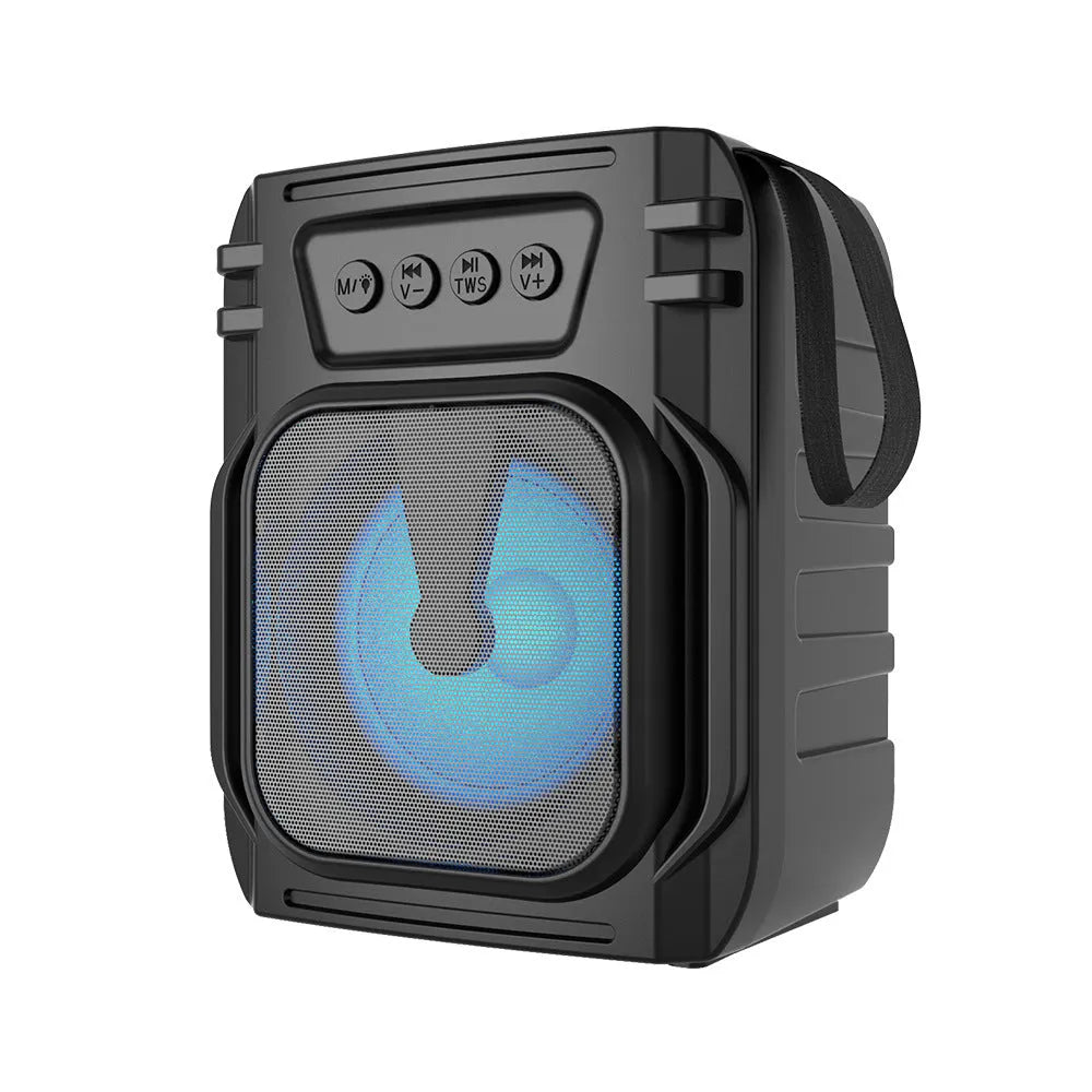 Portable Bluetooth speaker in colour 3107 with compact dimensions for desktop and outdoor use