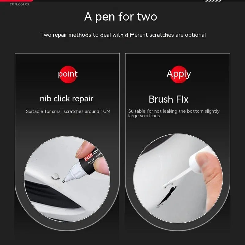 GL Vision X6X3 paint fixer pen with 12ml capacity for vehicle touch-up repairs
