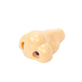 Flesh colour geometry-shaped plastic pencil sharpener with big nostril opening for pencils