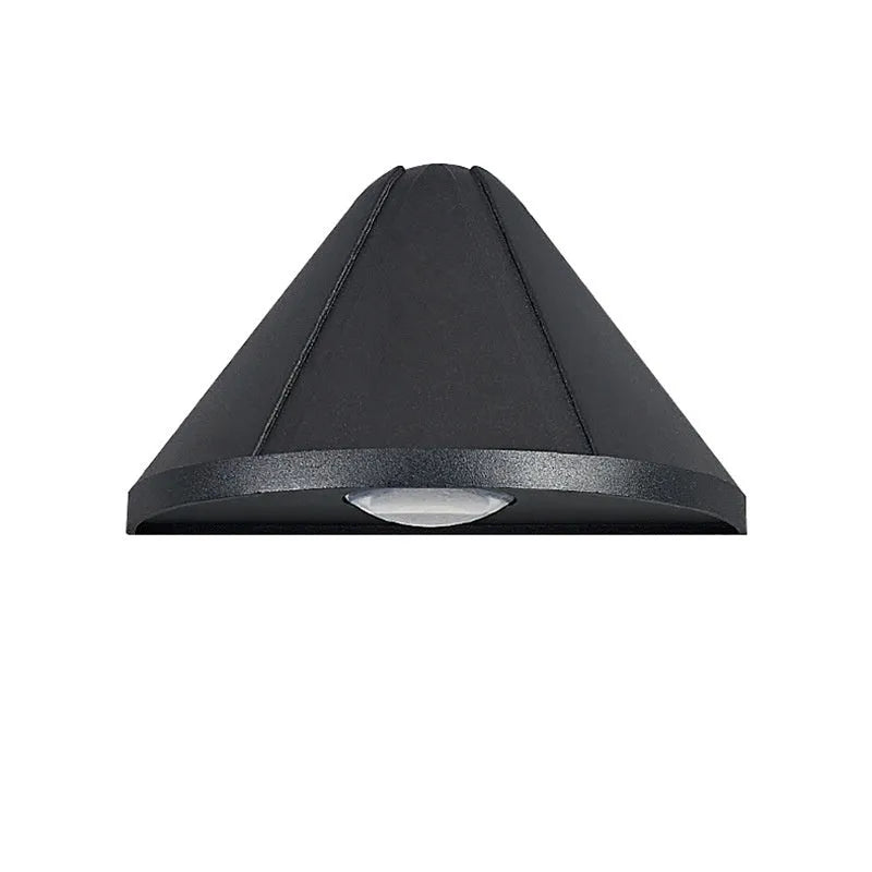 Black bird's nest design LED lamp with IP65 waterproof rating for courtyard and bedroom use