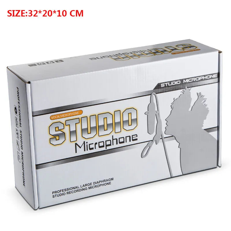 FG2 colour wireless condenser microphone with cardioid polar pattern for karaoke and recording