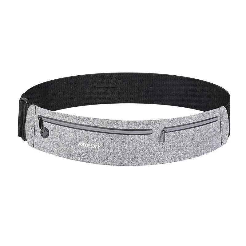8-inch waterproof waist bag in camouflage crocodile colour with adjustable waist strap