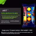 Formaldehyde-free glutinous rice wallpaper adhesive glue for wall sticking projects
