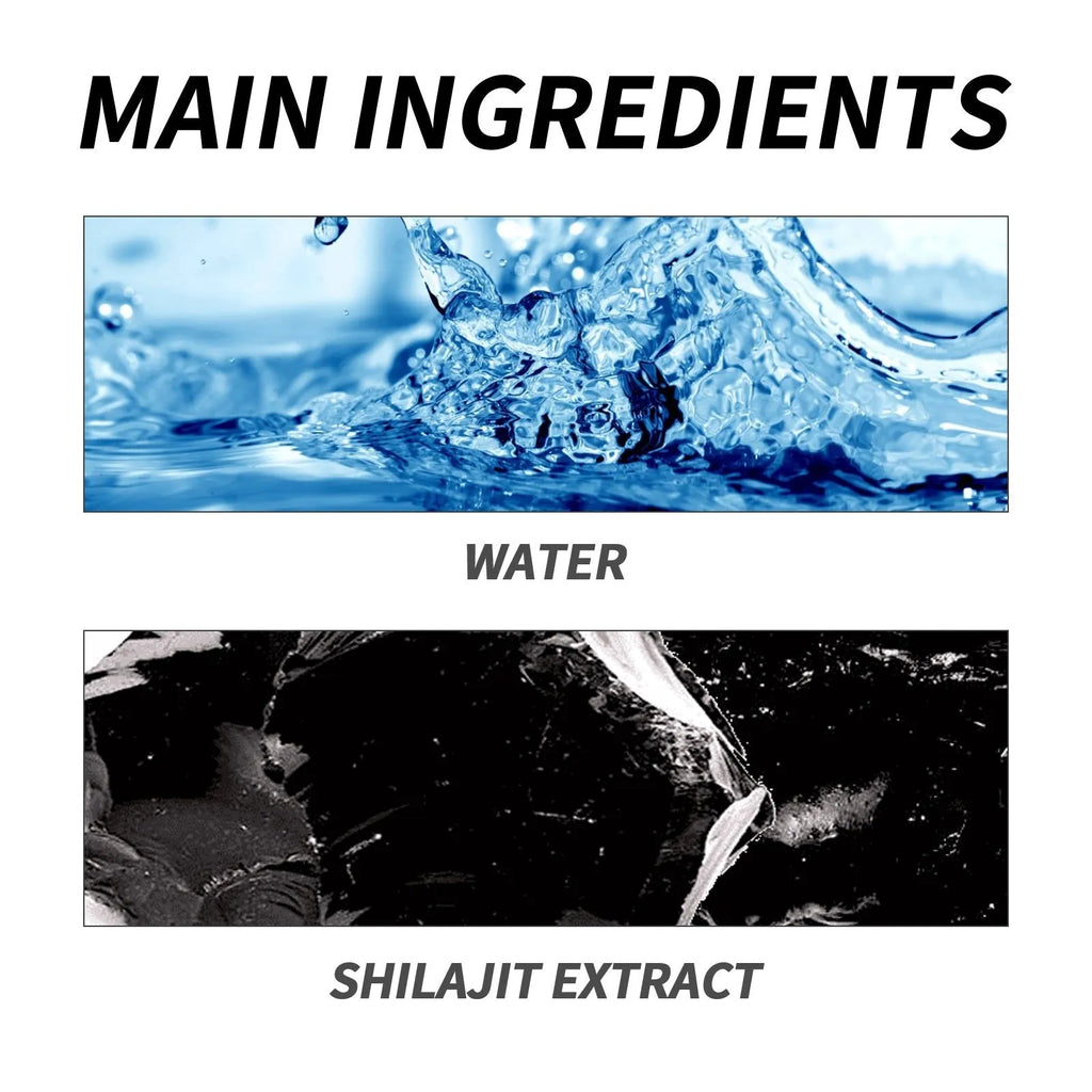 Googeer Shilajit Dietary Supplement Body Care Solution 100g body care agent packaging