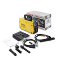 MMA-200MIN DC inverter welding machine for 220V household power with welding tongs, clamp, shield and hanger