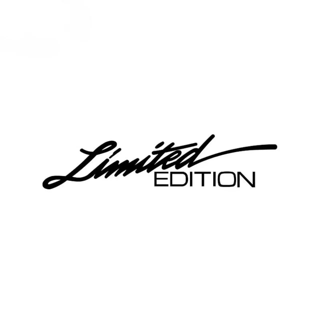 Black reflective car sticker with text design on PET film for vehicle application