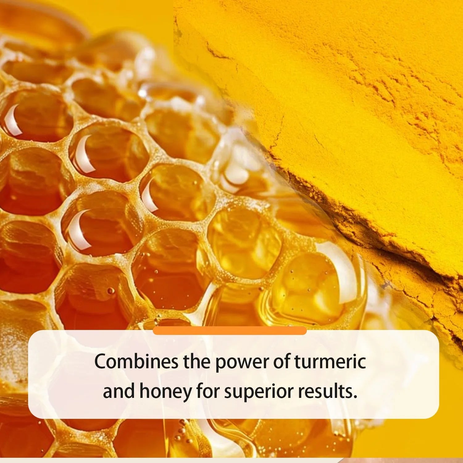 30ml turmeric honey essential oil bottle in white packaging for facial skincare