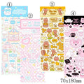 PVC waterproof cartoon decoration stickers for notebooks and stationery