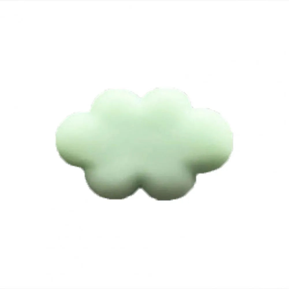 Resin Baiyun cartoon car air vent fragrance clip in pastel colours