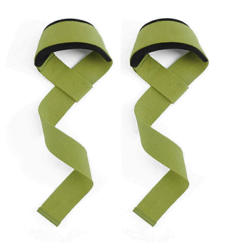 Strength training hard pull grip strap polyester wristband fitness exercise