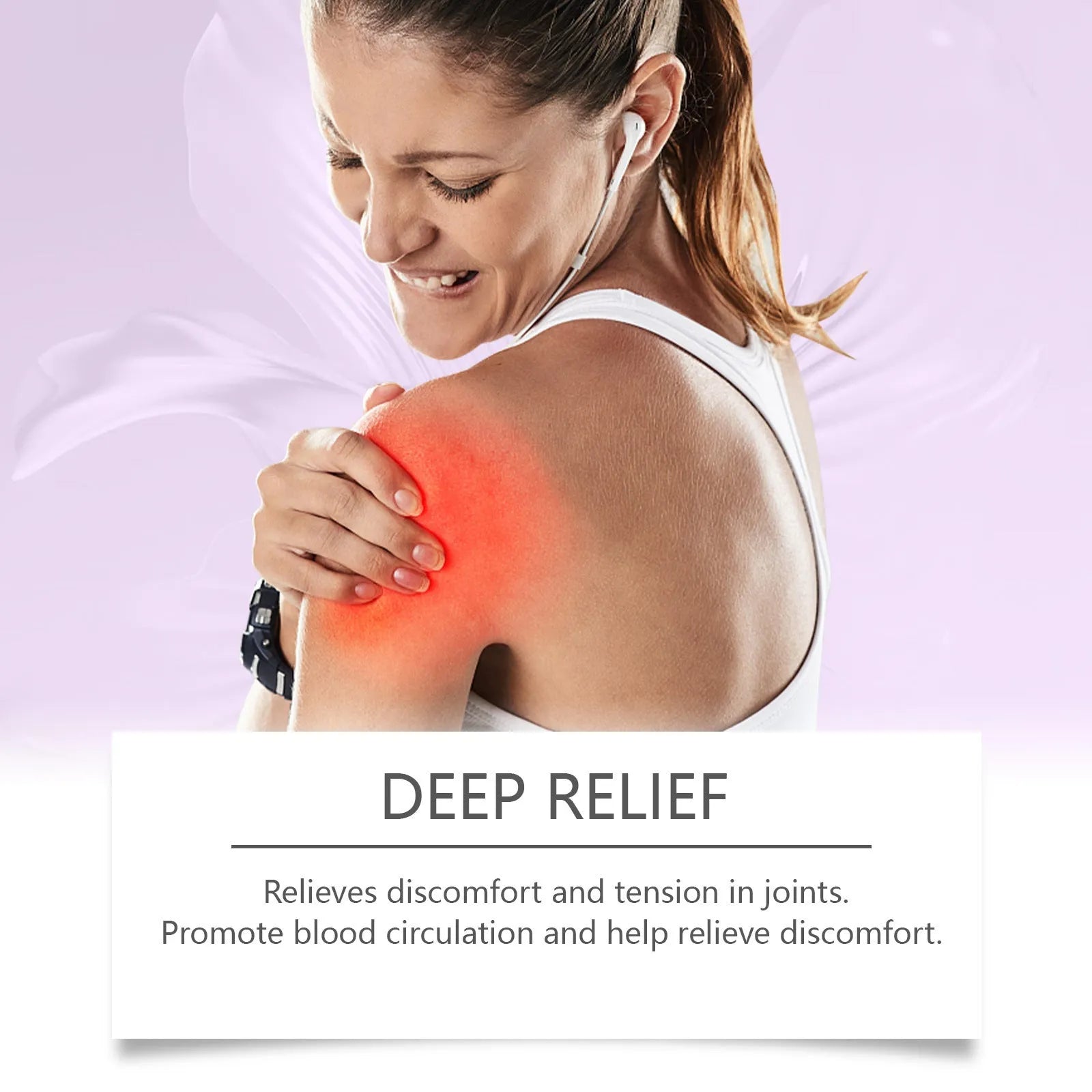 100g tube of body massage gel for joint, knee and elbow daily care.
