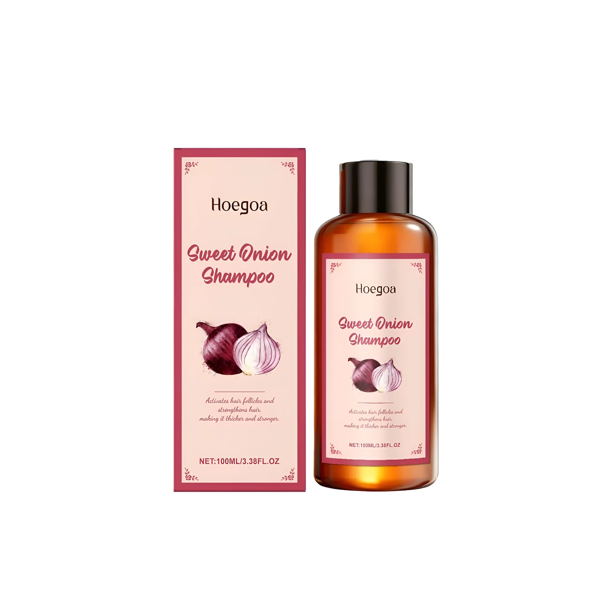 Moisturizing nourishing shampoo 100ml bottle with aloe vera and onion bulb extract gentle daily hair care