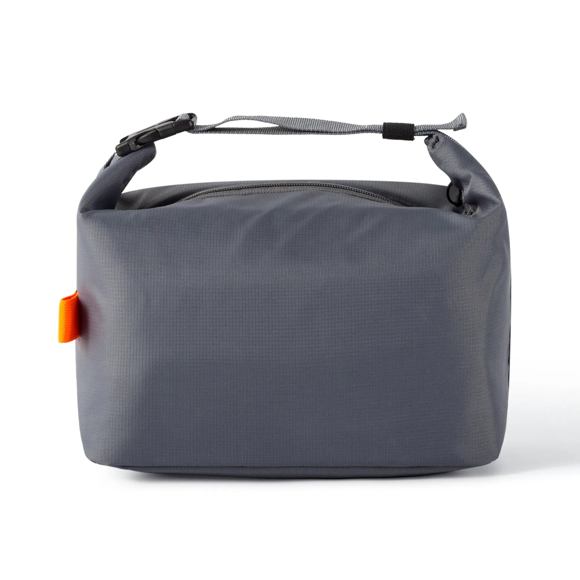 Japanese-style insulated Oxford cloth lunch bag with 24x14cm base in army green colour