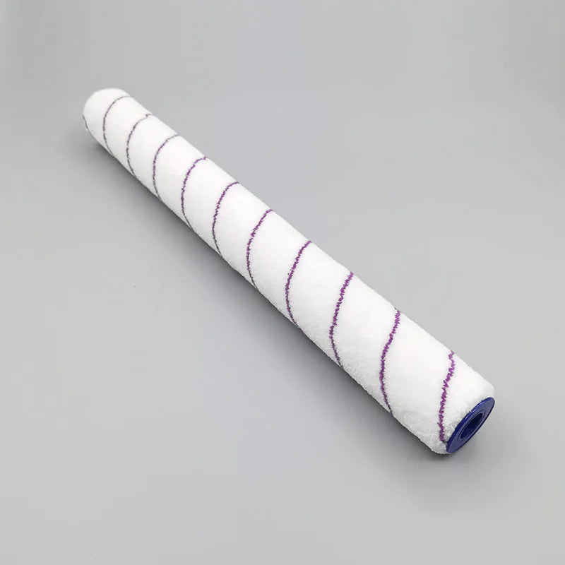 18-inch paint roller kit with three brush heads for walls and floors