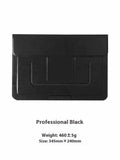 Integrated laptop bag holder with adjustable stand for a 13.3-inch notebook