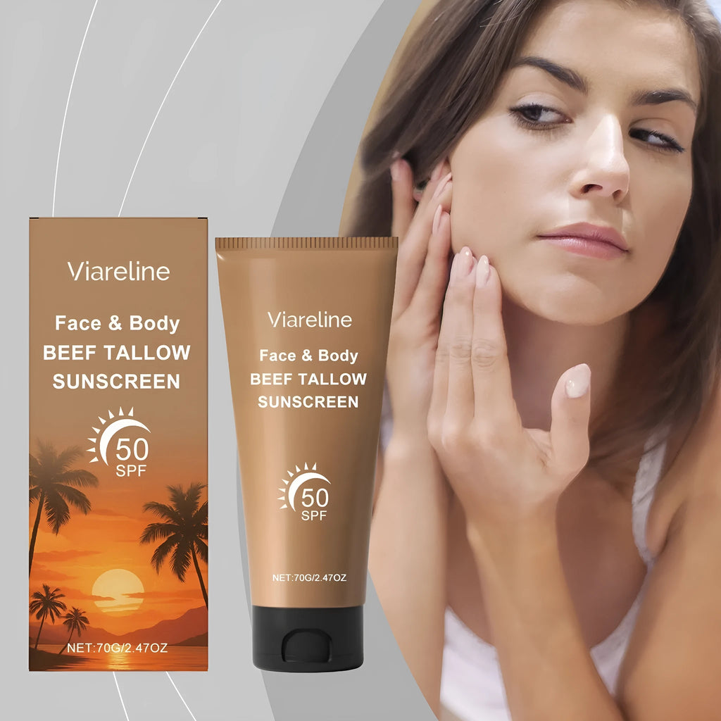 Not oily moisturizing refreshing isolation protective cream 70g jar with collagen and coffee extract