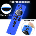 Silicone protective case for Stick 4K remote in black, blue, red, luminous blue, luminous green, and purple colour options