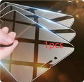 Tempered glass screen protector film for iPhone with anti-fingerprint coating.