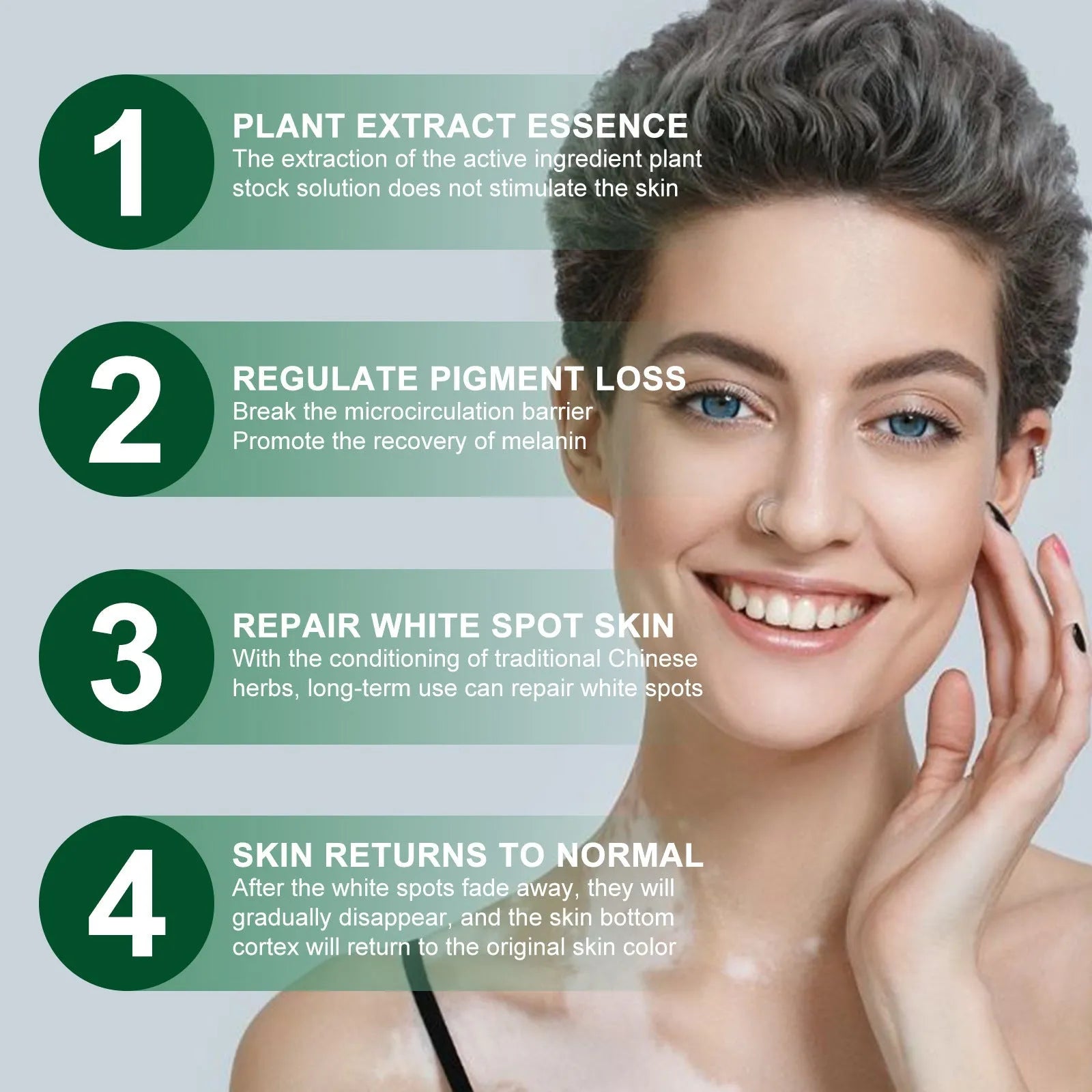 35g body care cream kit for cleansing, moisturising and orange peel tissue removal.