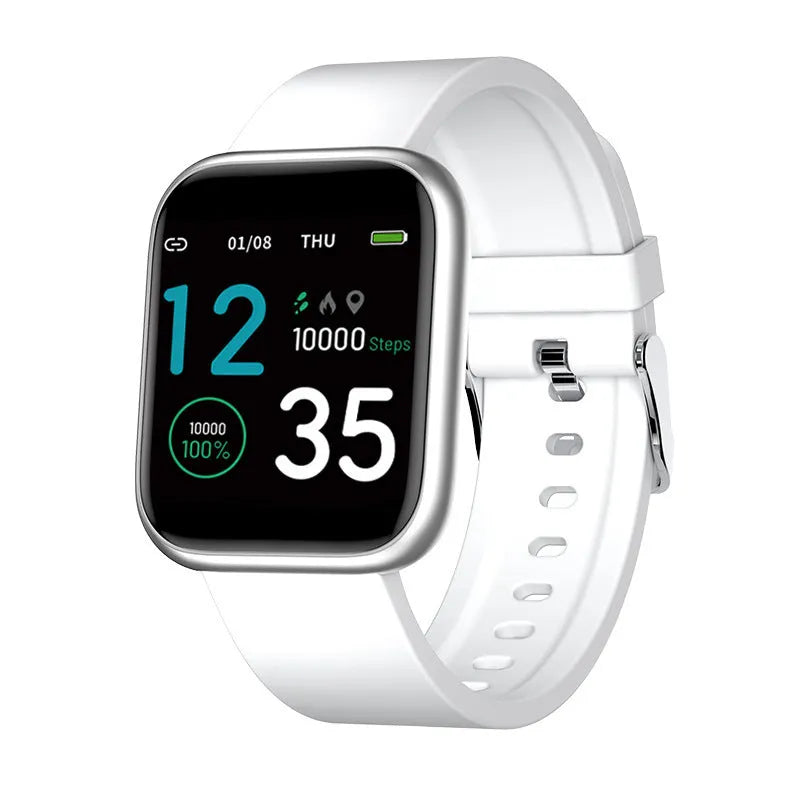 Smart watch with heart rate blood pressure blood oxygen sleep monitoring on 1.3-inch IPS screen