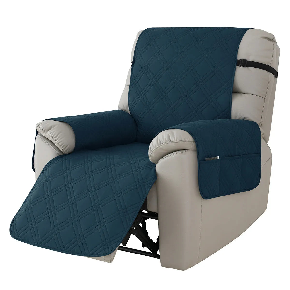 Quilted waterproof sofa cover for a Chivas massage chair in a choice of eight colours.