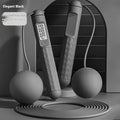 Rope skipping with bearings fitness equipment in various colour options for fat reduction exercise