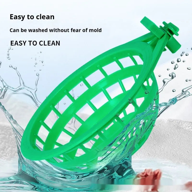 Plastic bird nest in green large style with splittable design for easy cleaning, suitable for pet birds