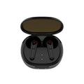 Black PRO30 Bluetooth in-ear headset with active noise reduction on a dark background.