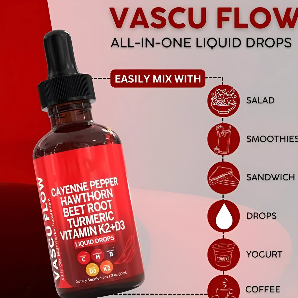 60ml bottle of vitamin D3 K2 hawthorn fruit supplement liquid drops
