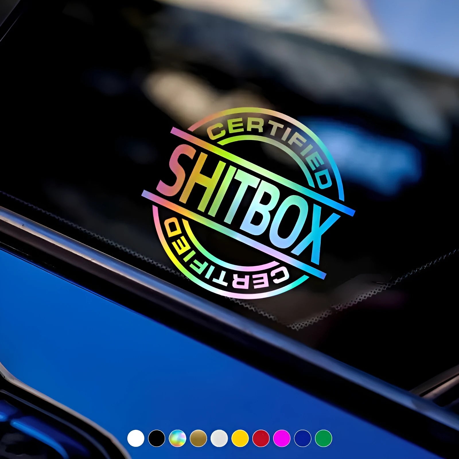13x12cm creative vinyl car sticker for vehicle body personalisation in various colours
