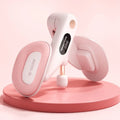 Pelvic floor muscle trainer device with counter, shown in available colours.