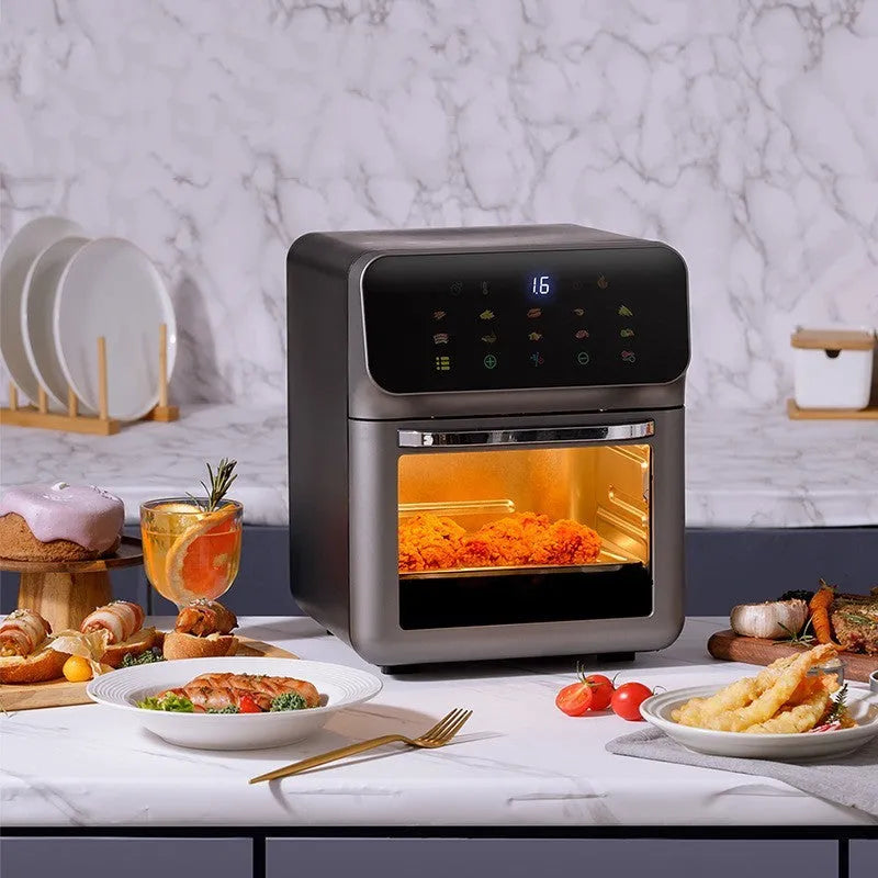 Visual Intelligent Automatic Air Fryer 6L capacity plastic body FD-1015B with EU plug