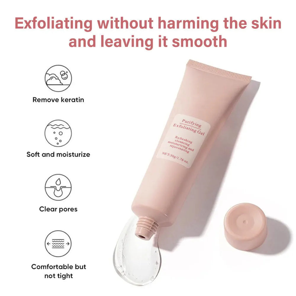 132g jar of moisturising exfoliating gel facial scrub for all skin types