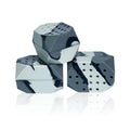 Camouflage pattern silicone facial muscle fitness balls for masseter exercise and jawline tightening