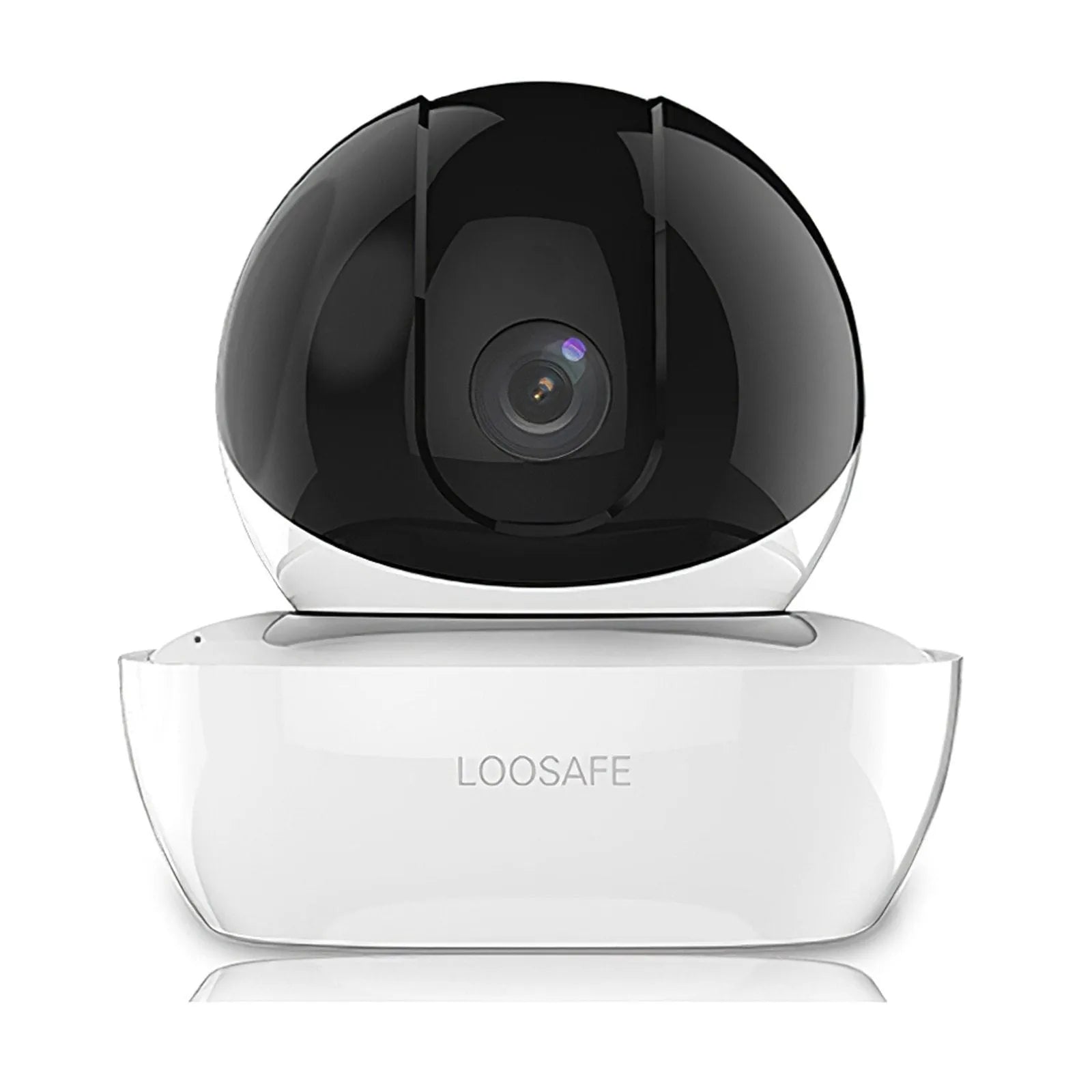 Wireless HD dome camera with 3.6mm lens, 1080p resolution, and infrared night vision for indoor security