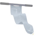 Grey or pink yoga stretching tool for shoulder back hip flexibility exercises