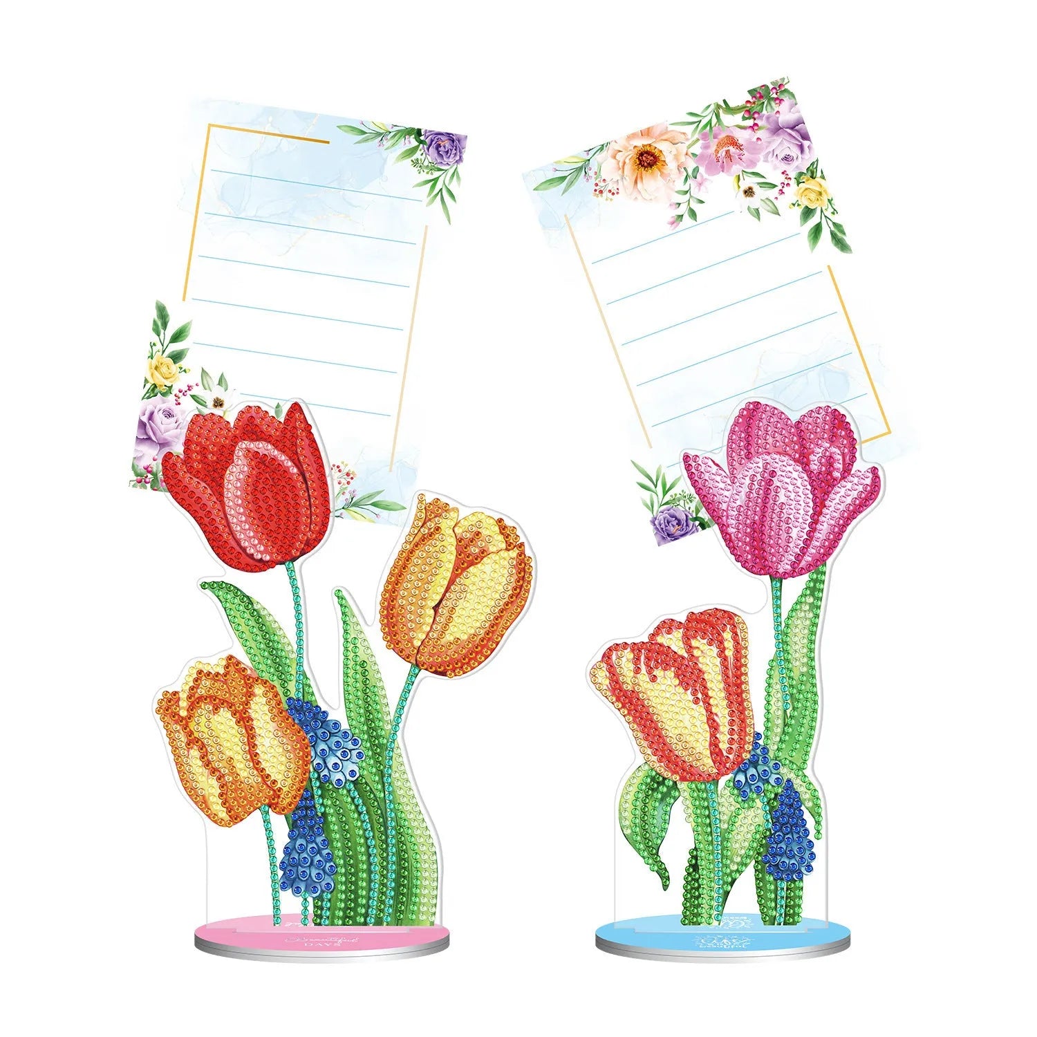Handmade American-style diamond painting decorative note clip for restaurant display