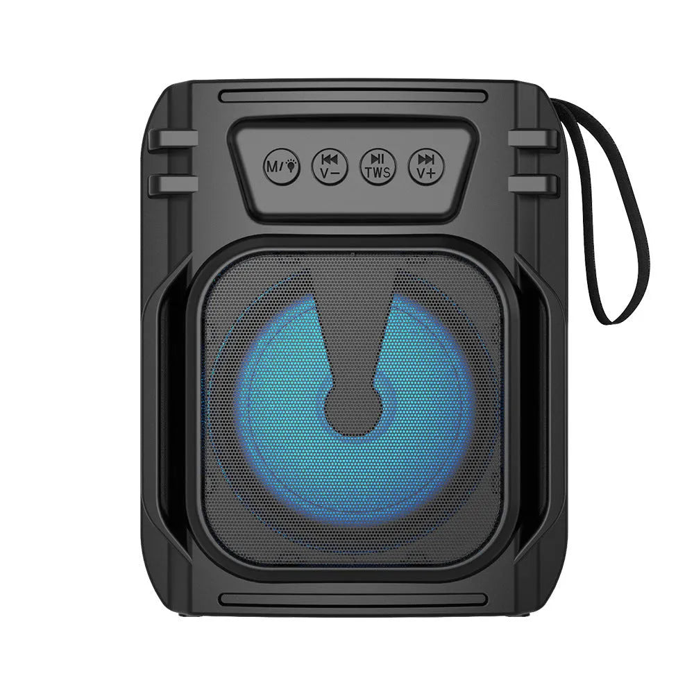 Portable Bluetooth speaker in colour 3107 with compact dimensions for desktop and outdoor use