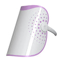 White and purple photon IPL beauty mask device with spectrometer for home skin treatment