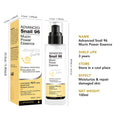 100ml snail serum facial care product in bottle for home skincare routines