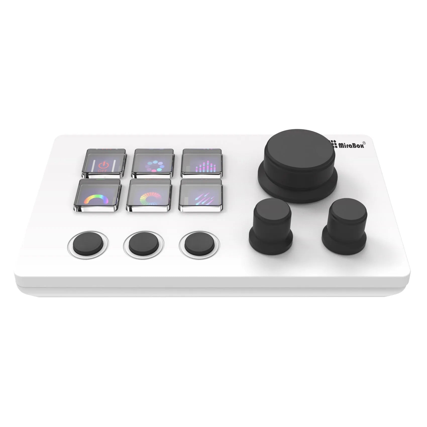 Visual Keyboard N3 wireless silica gel keypad with USB cable and mounting bracket in black colour